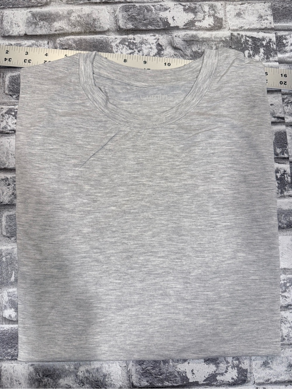 Comfrt Cloud Lounge Tee XS Unisex Lt Heather  Grey Oversize W/TTS M Soft Stretch